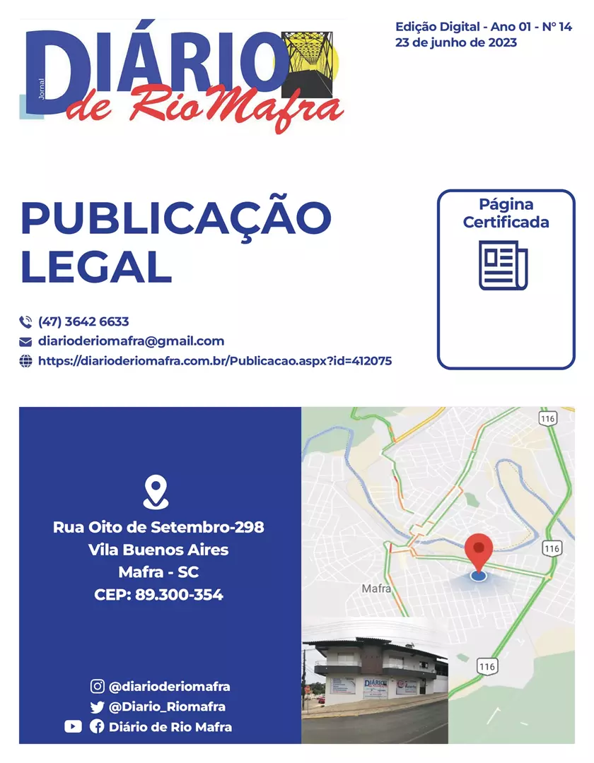 Publicação Legal N° 14